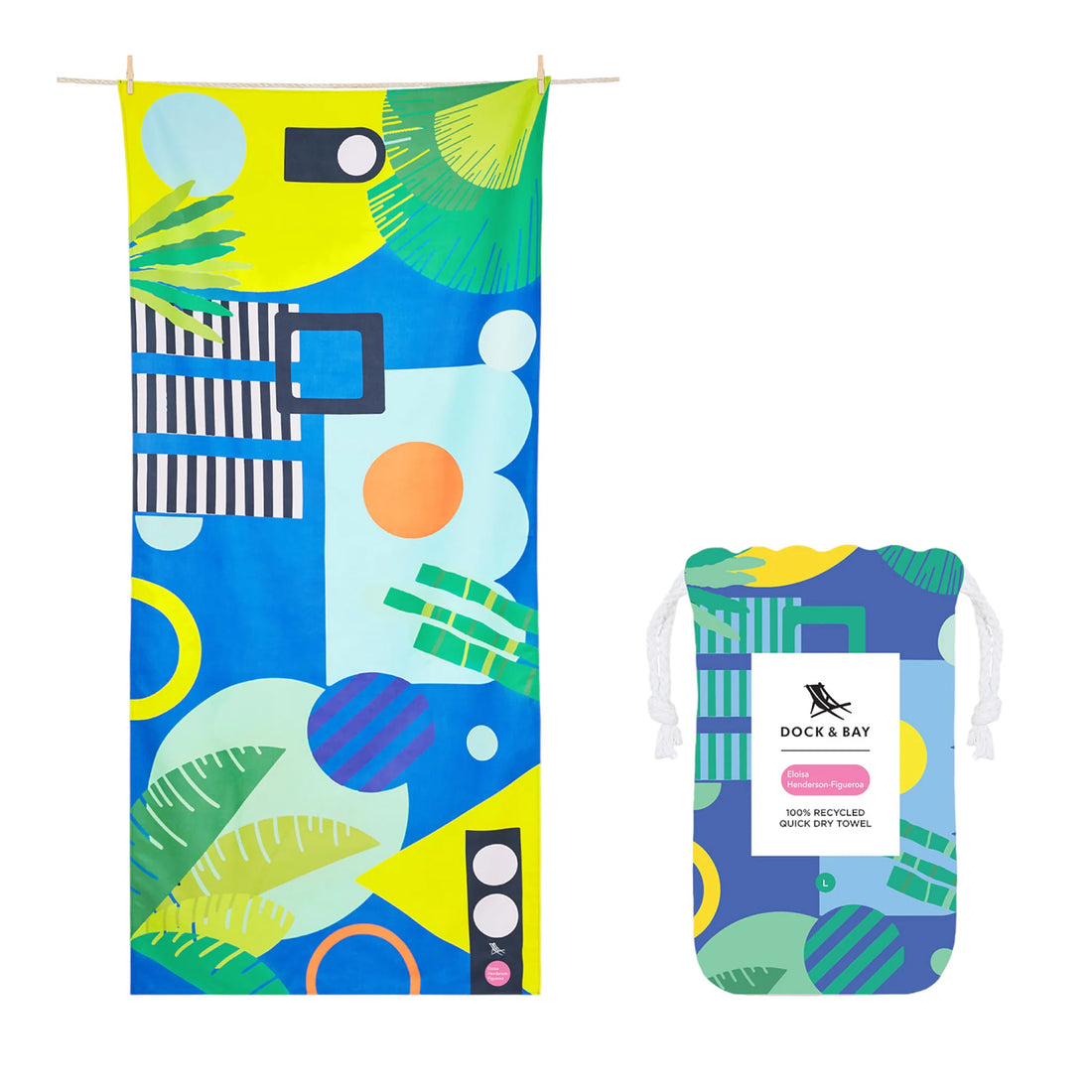 Chromatic Carnival Beach Towel