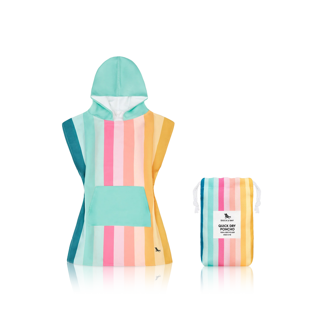 Coastal Candy Poncho Towel