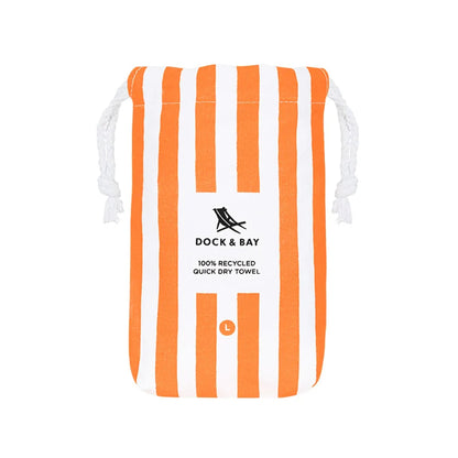 Ipanema Orange Beach Towel