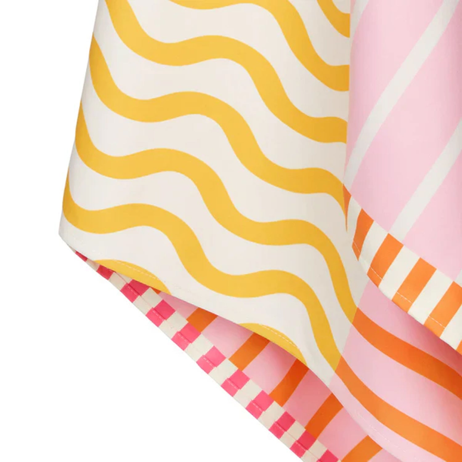 Lemonade Waves Beach Towel