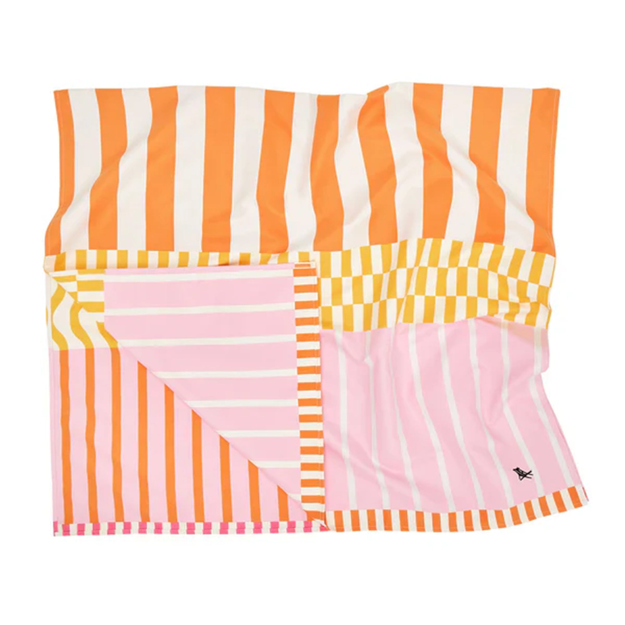 Lemonade Waves Beach Towel