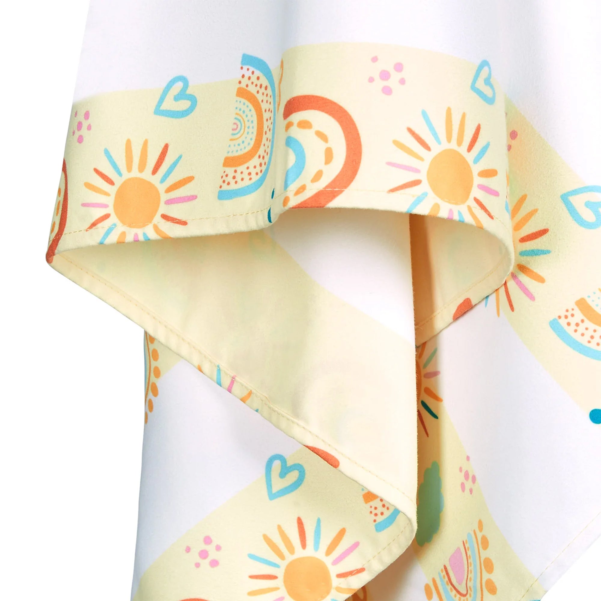 Rainbow Road Beach Towel