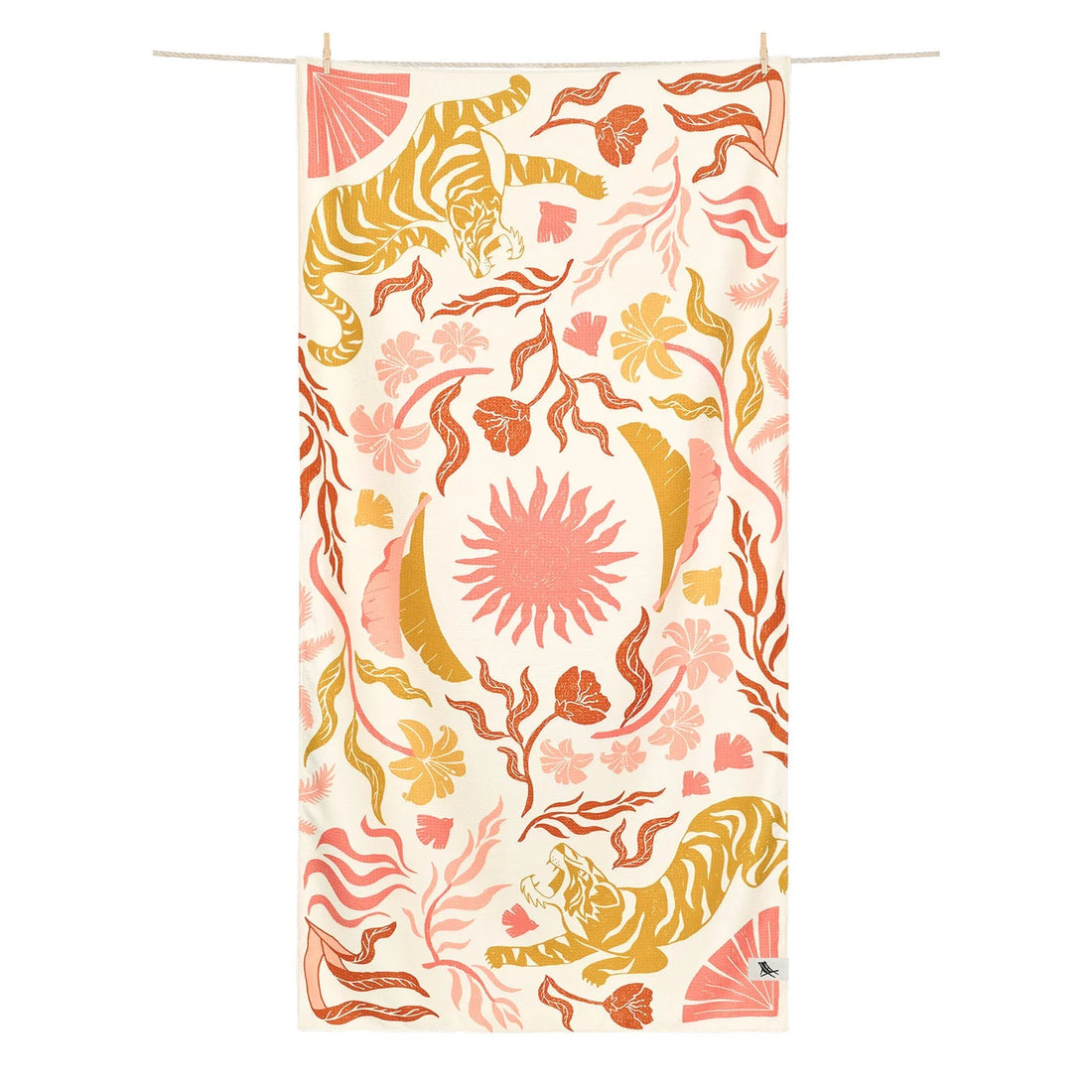 Tiger Palm Towel