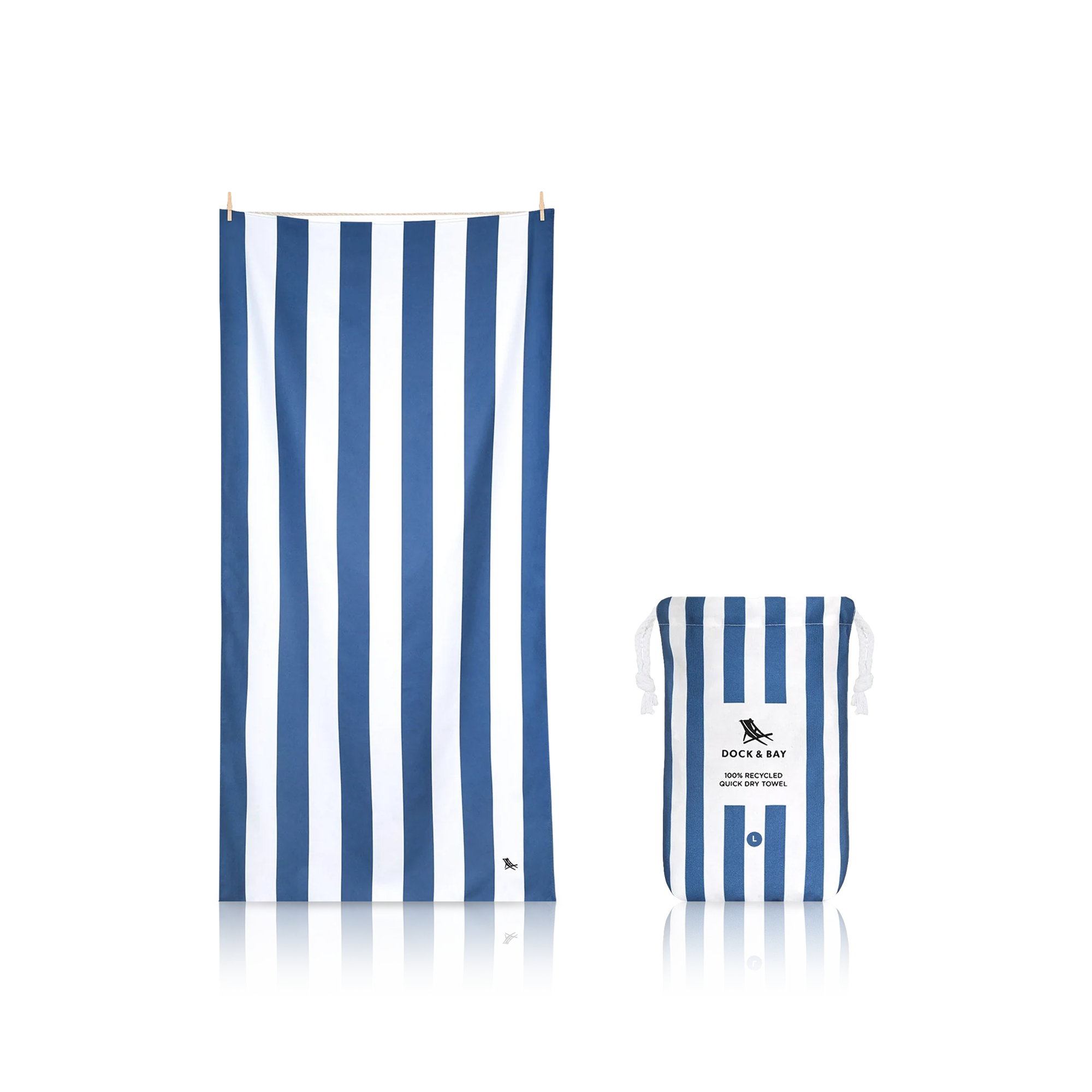 Whitsunday Blue Beach Towel