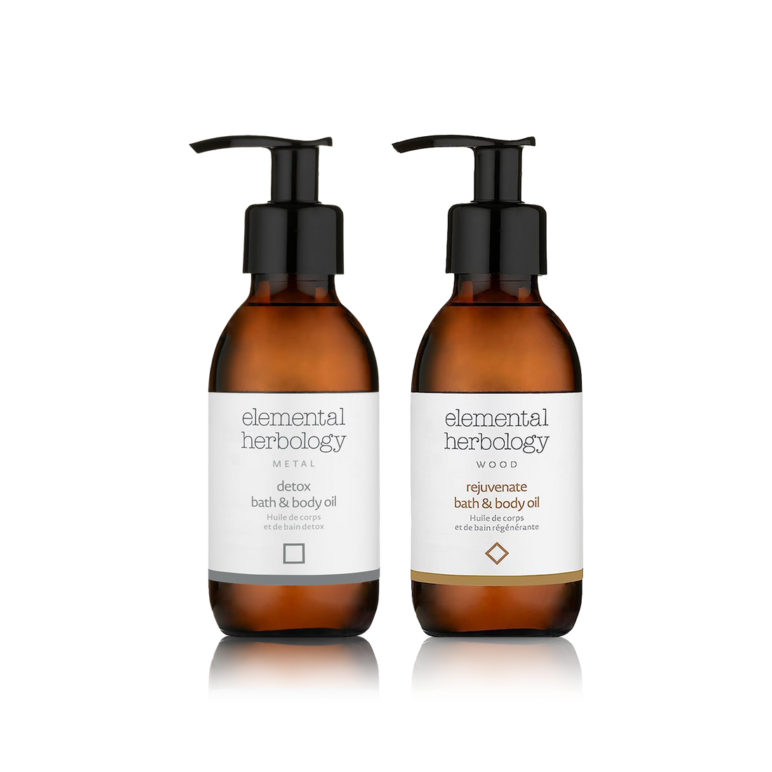 Elemental Herbology-Detox &amp; Rejuvenate Bath &amp; Body Oil Set