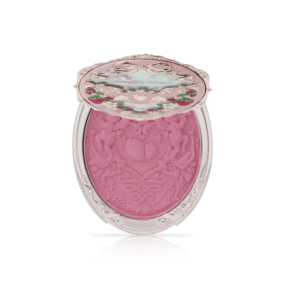 Strawberry Rococo Embossed Blush