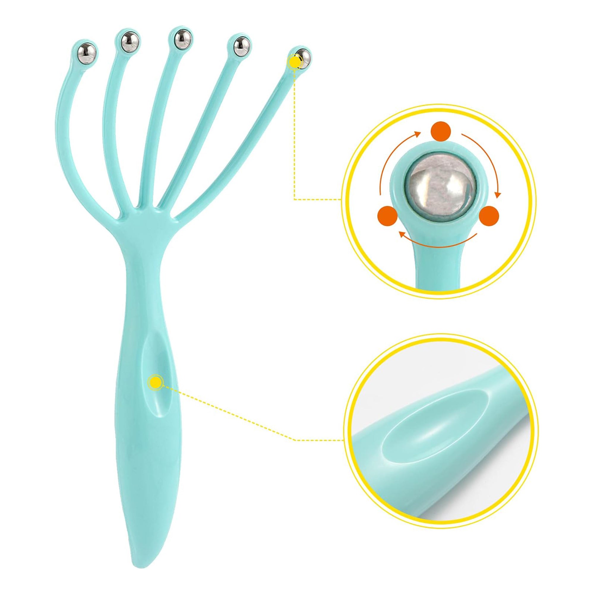 5 Finger Scalp Massager