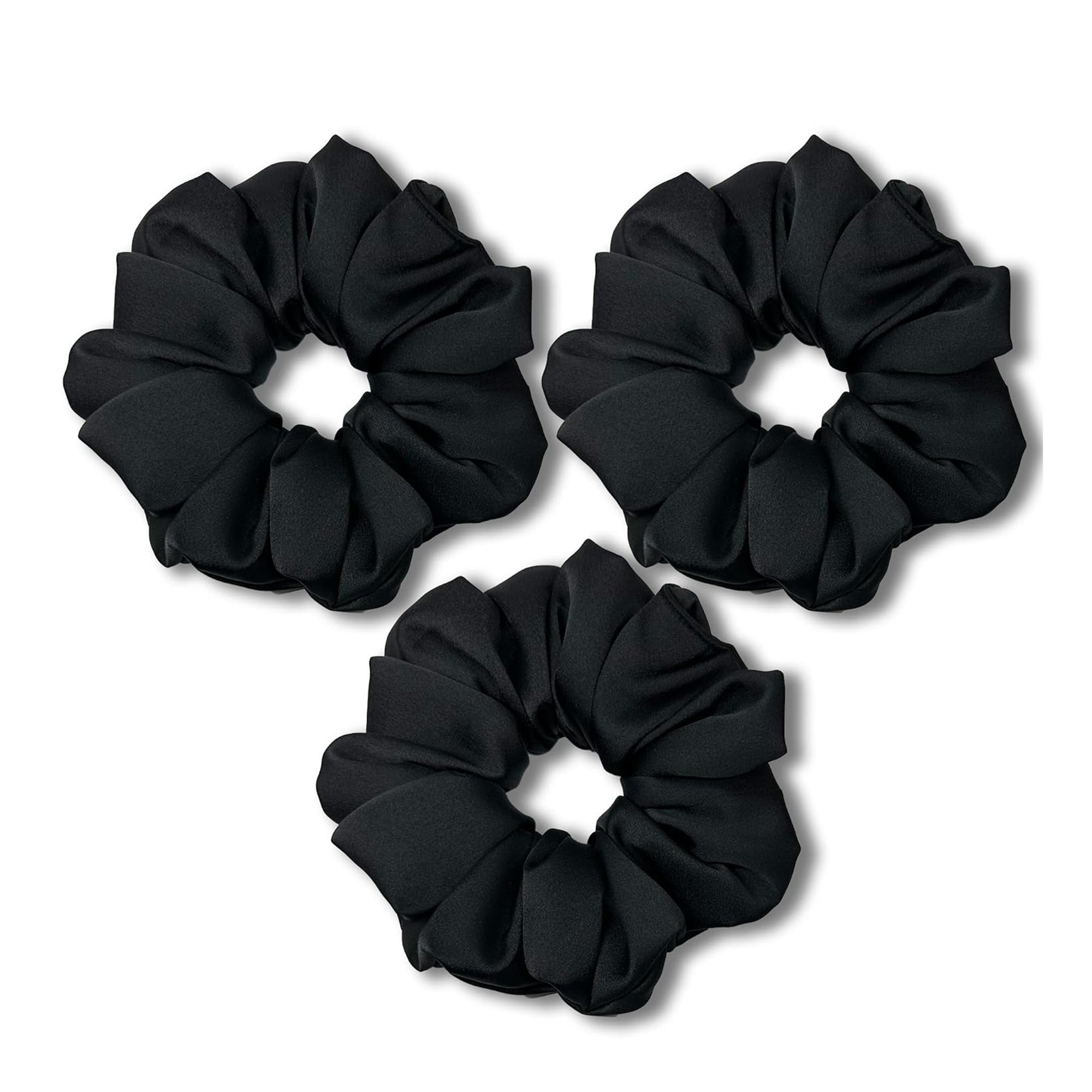 Large Satin Scrunchies