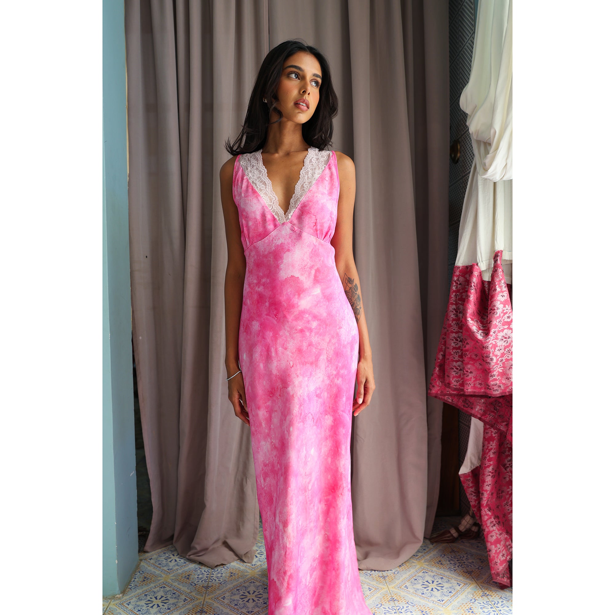 Fuchsia Dress
