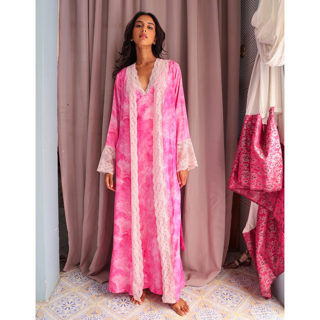 Fuchsia Robe