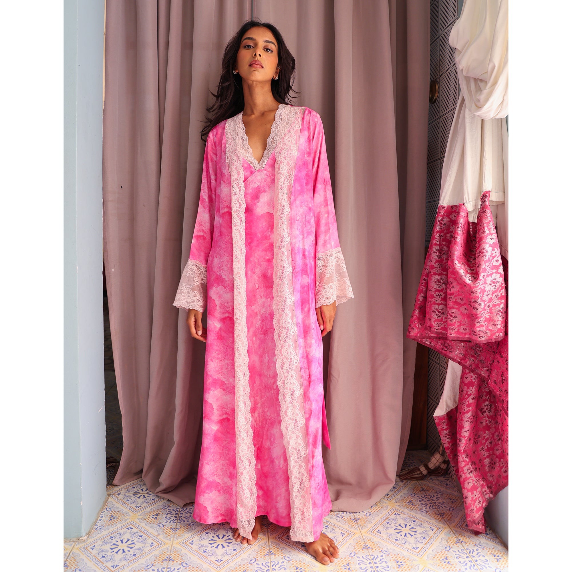 Fuchsia Robe