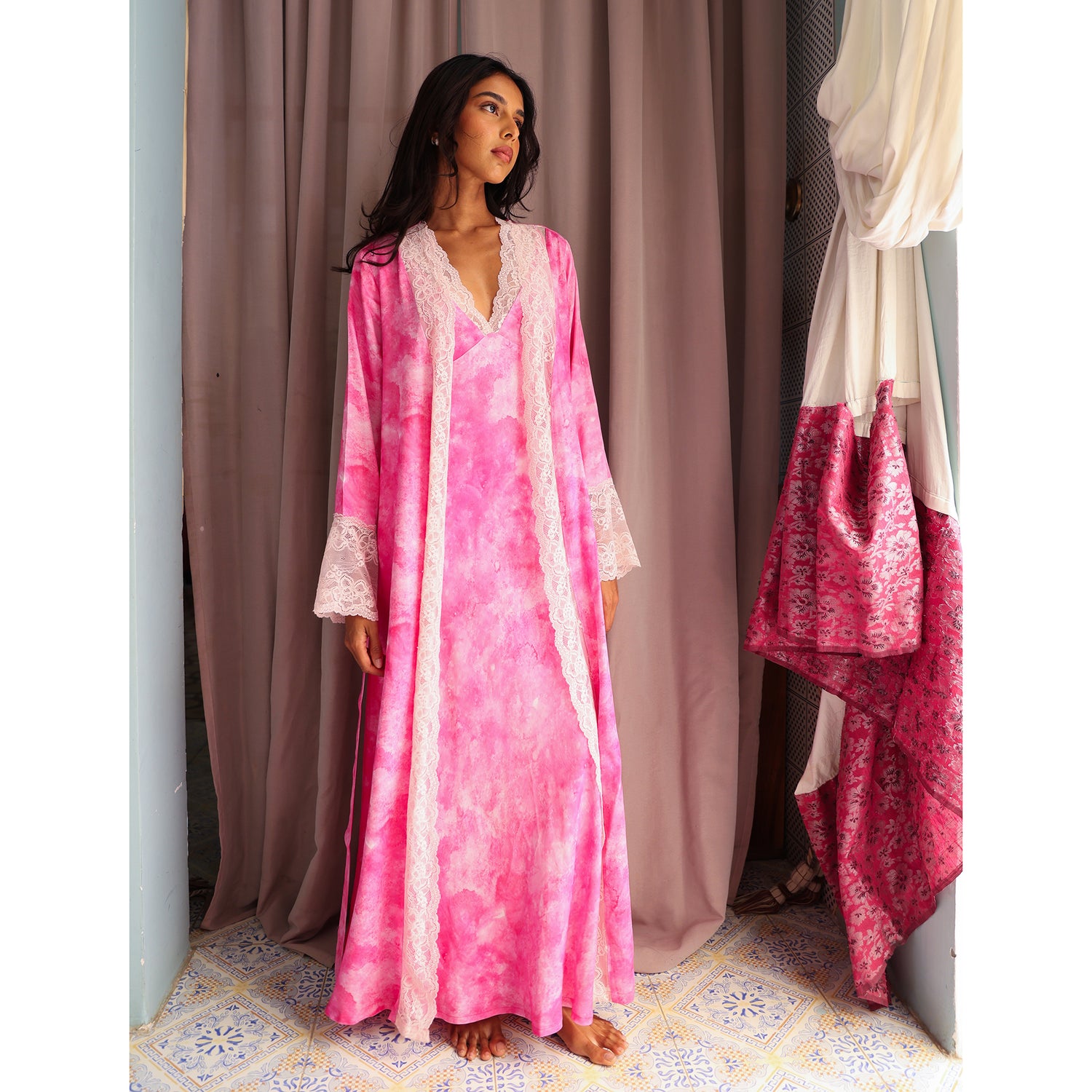 Fuchsia Robe