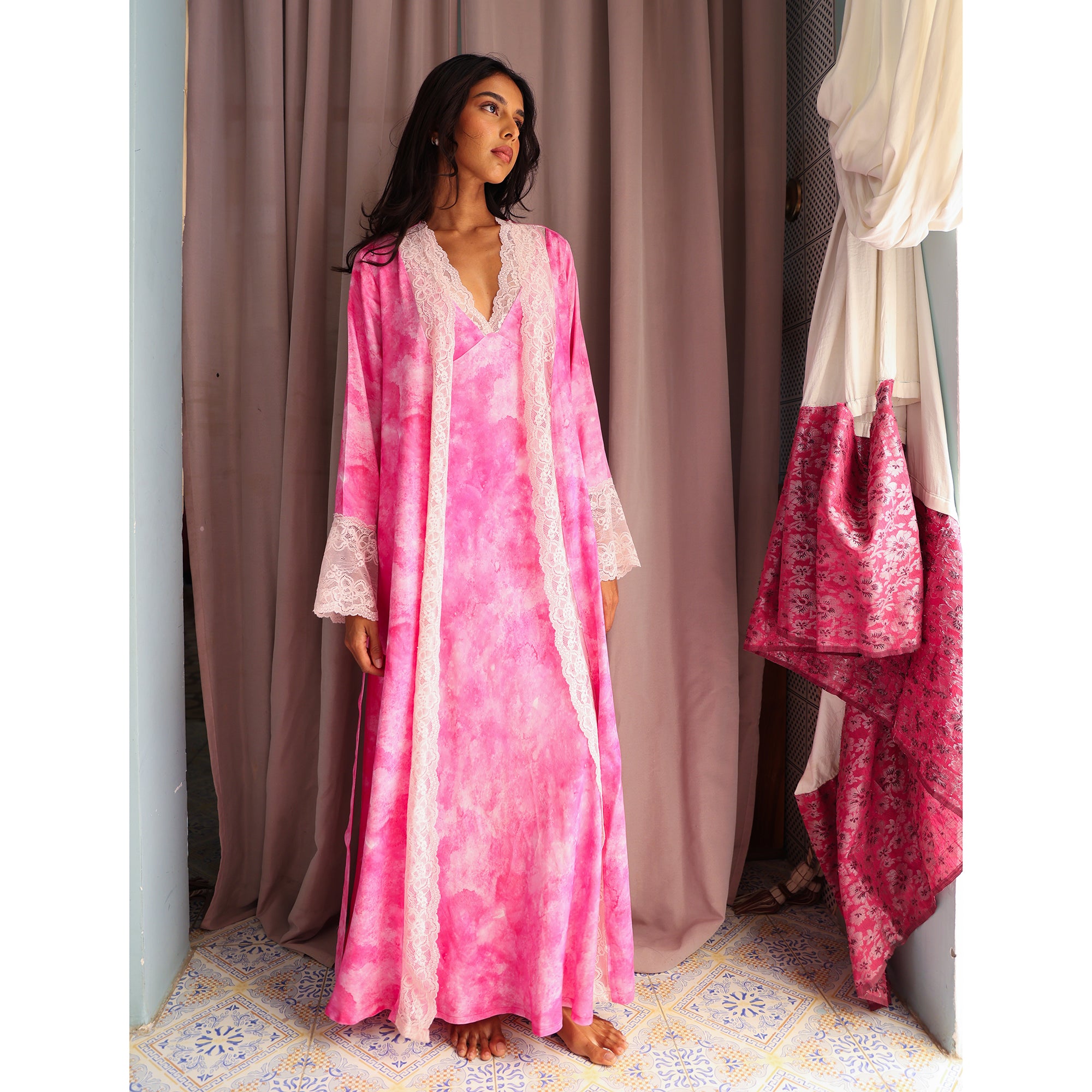 Fuchsia Robe