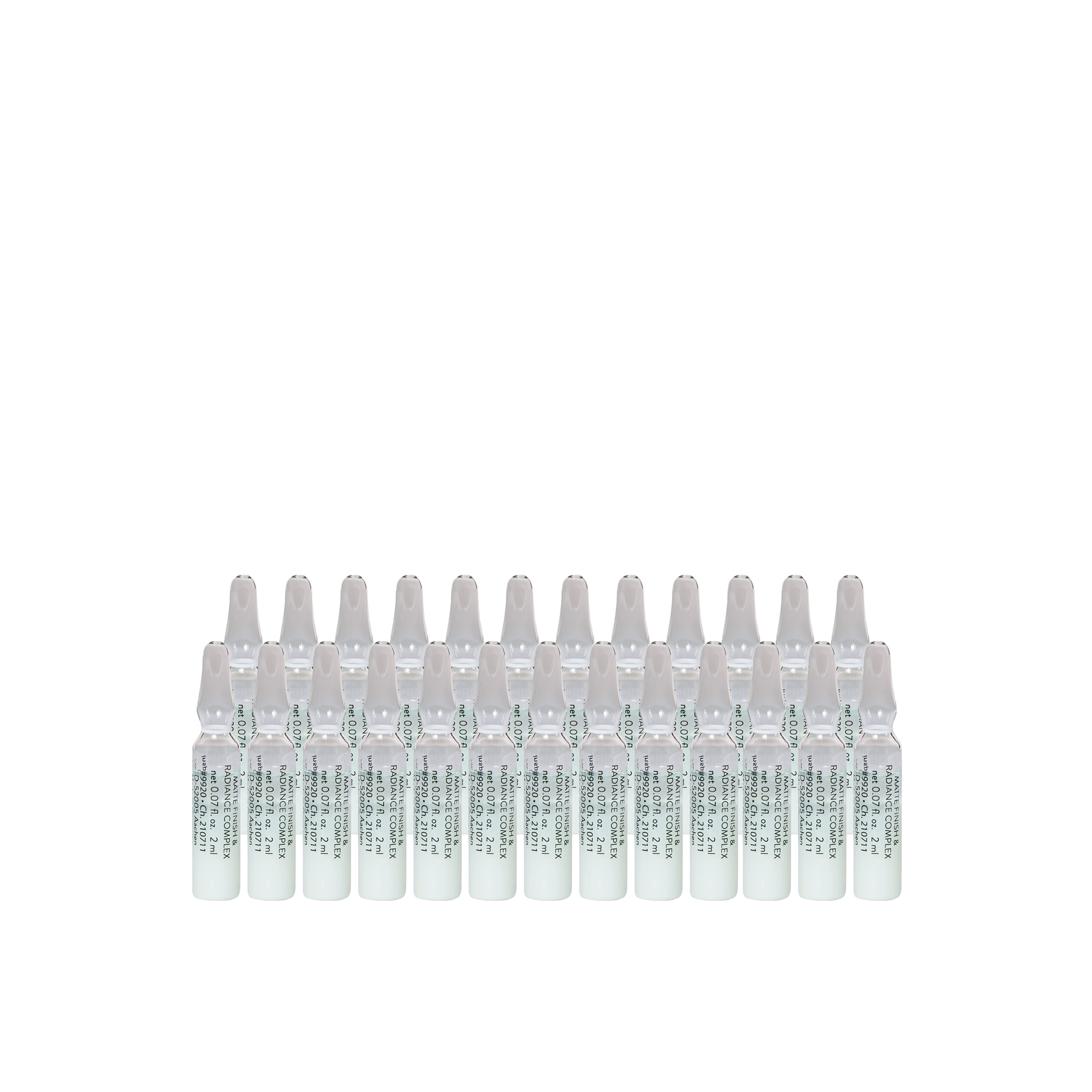 Skin Accents Matte Finish &amp; Radiance Complex Ampoules