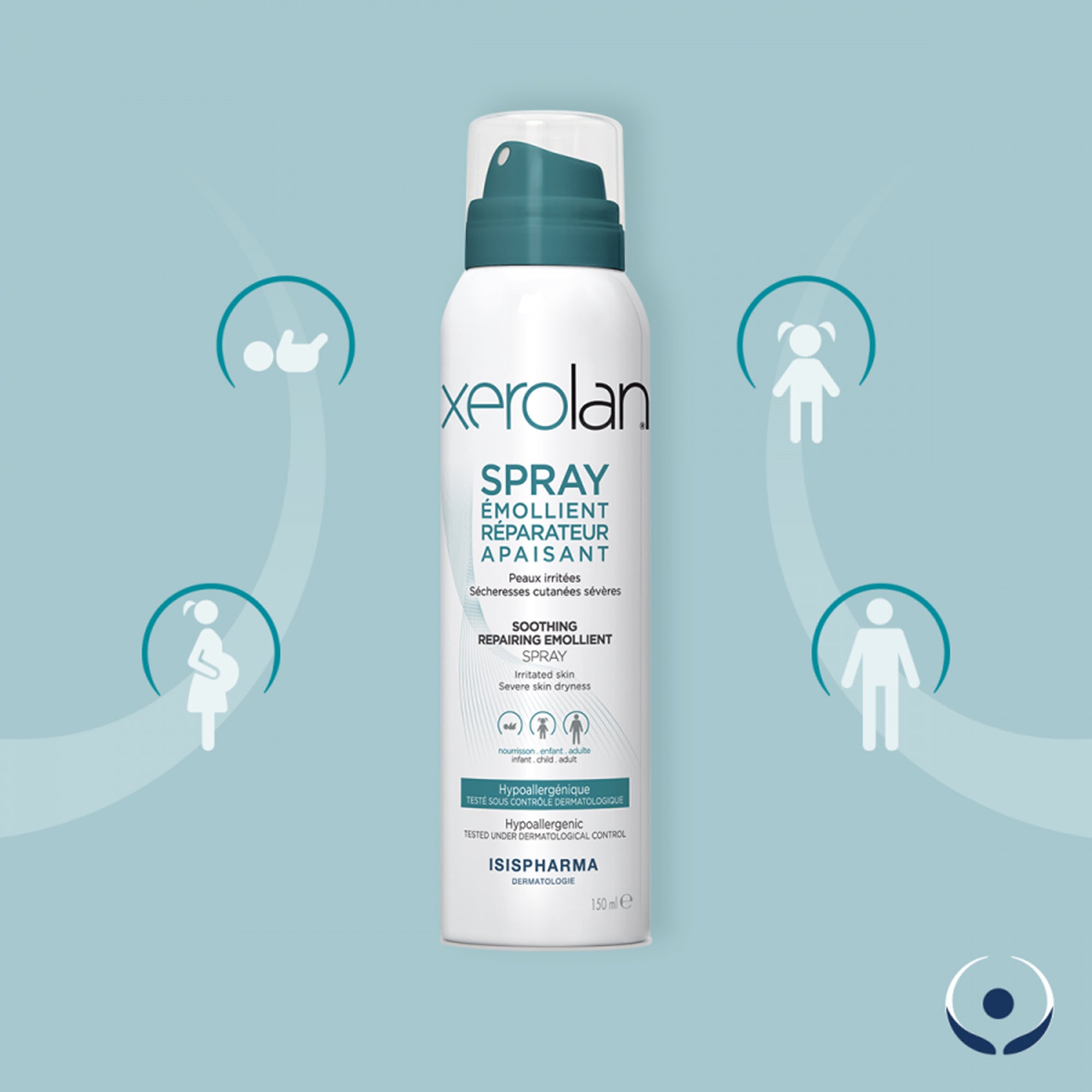 Xerolan Soothing Repairing Emollient Spray