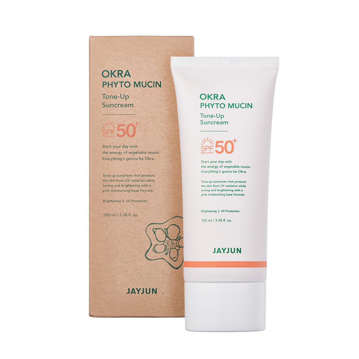 Okra Phyto Mucin Tone Up Sun Cream