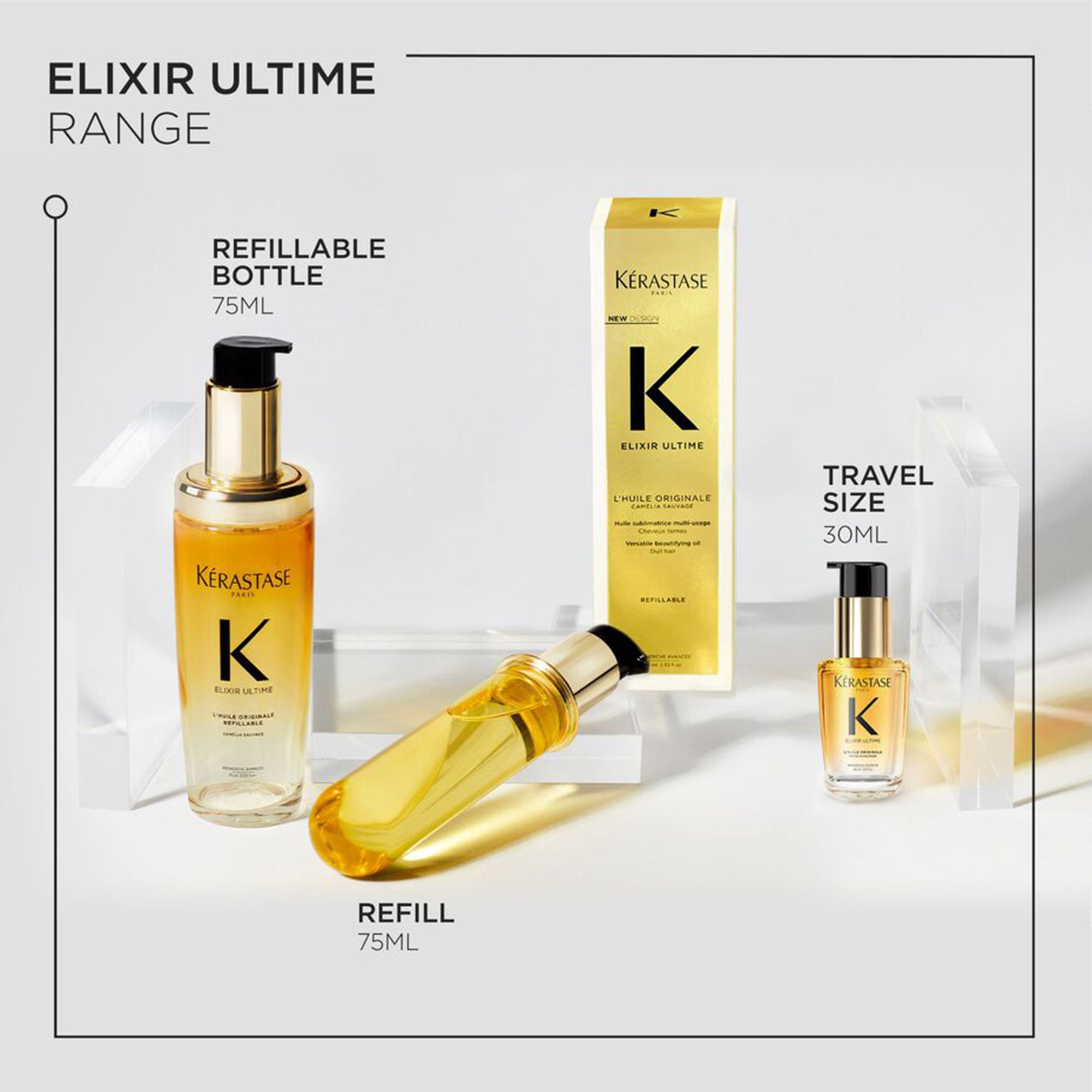 Kérastase Elixir Ultime Original Refillable Hair Oil | NumberC