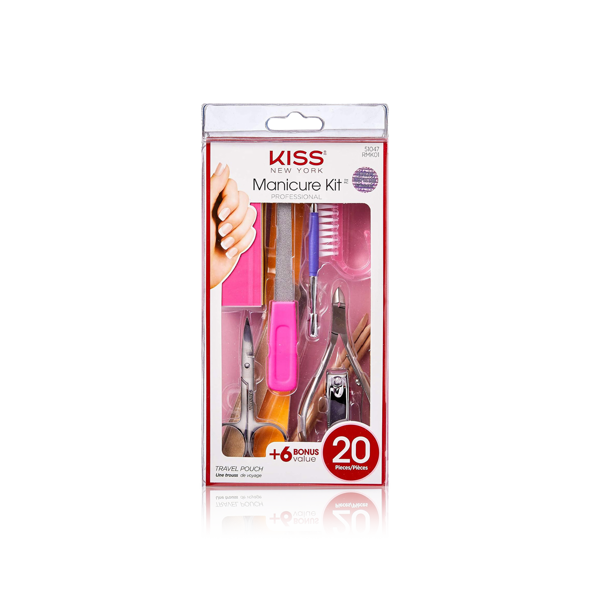 Red Professional Manicure Kit