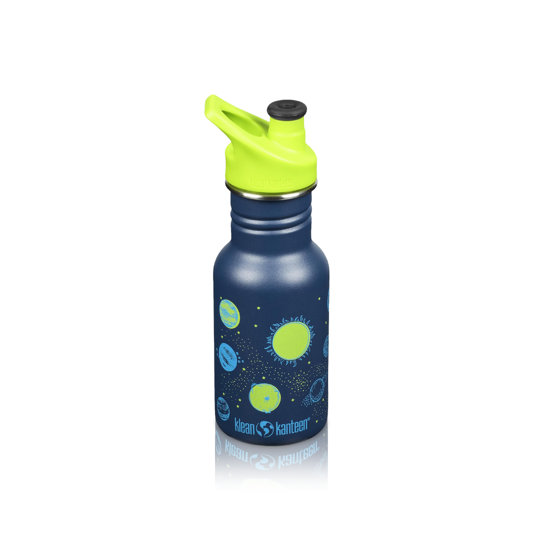 Kid Classic Narrow Neck Flask (w/ Sport Cap) - Deckel Planets