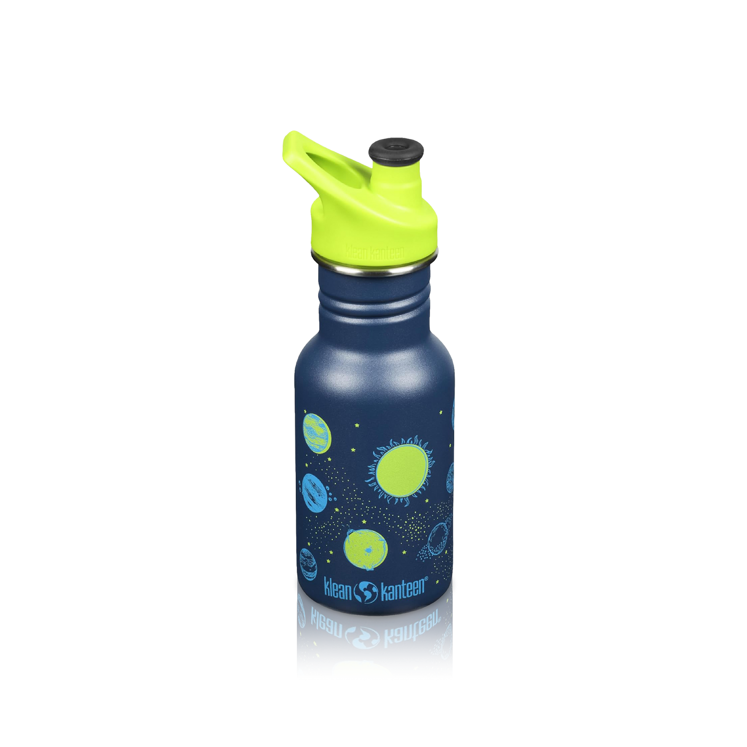 Kid Classic Narrow Neck Flask (w/ Sport Cap) - Deckel Planets