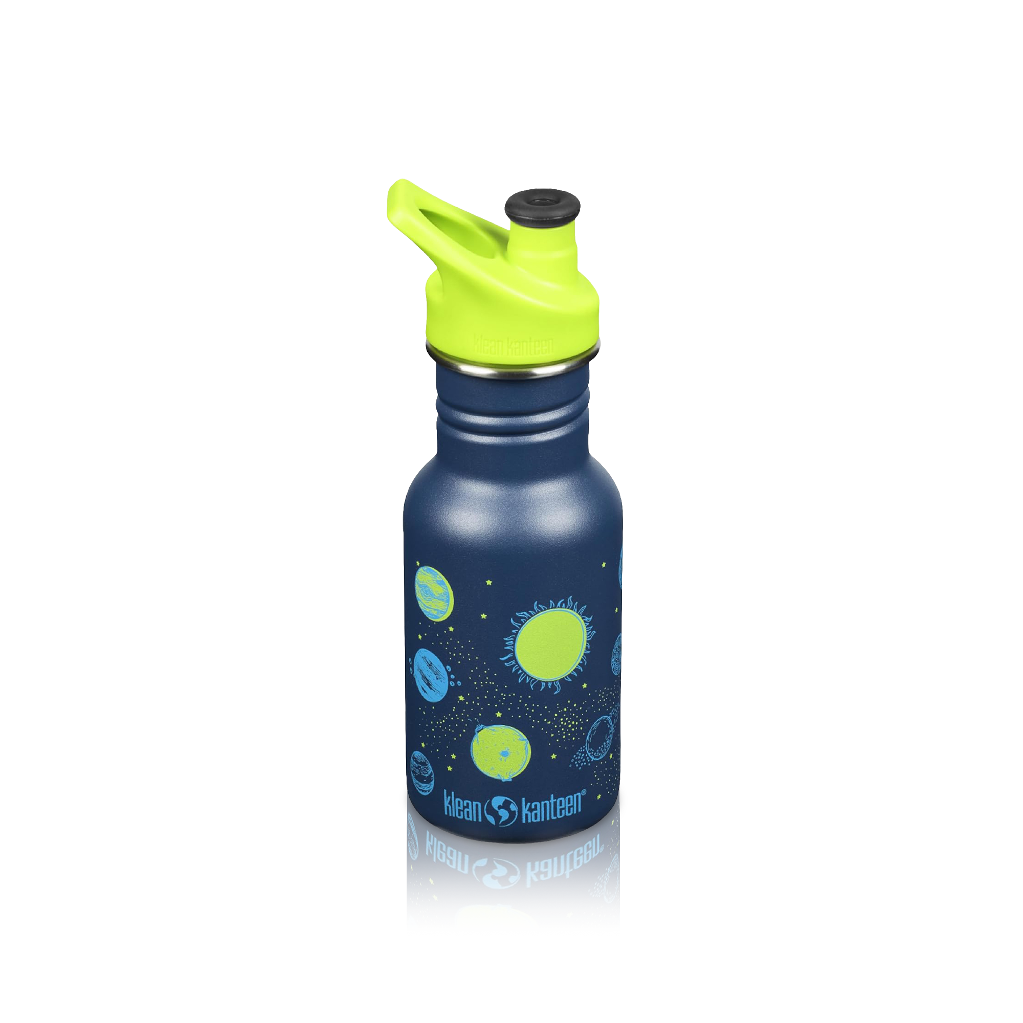 Kid Classic Narrow Neck Flask (w/ Sport Cap) - Deckel Planets