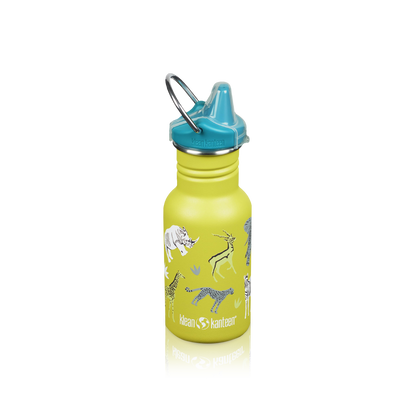 Kid Classic Narrow Neck Flask (w/ Sport Cap) - Safari