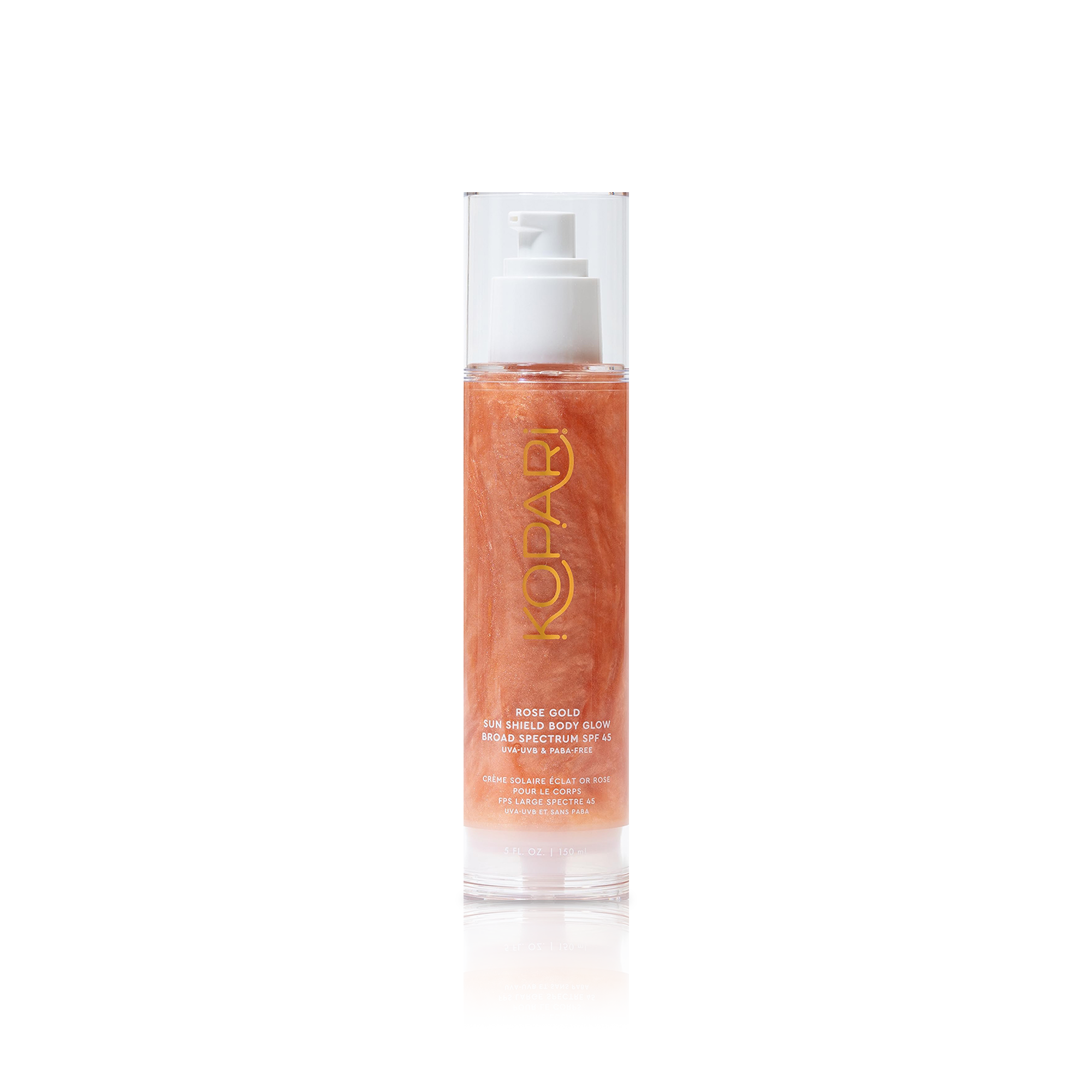 Rose Gold Sun Shield Body Glow Sunscreen