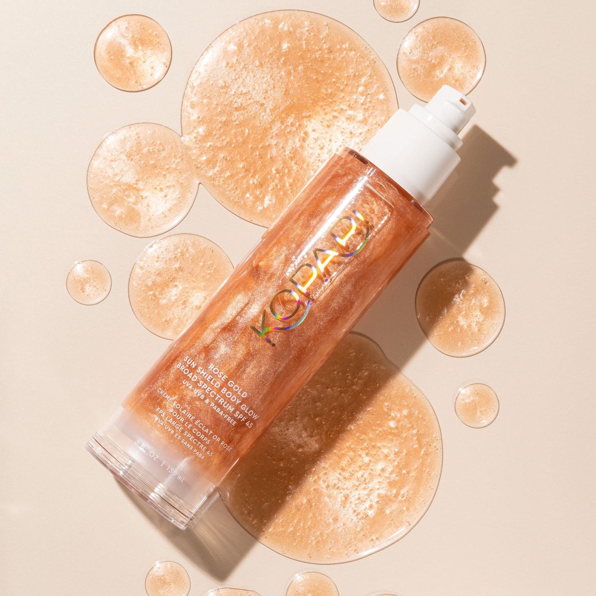 Rose Gold Sun Shield Body Glow Sunscreen