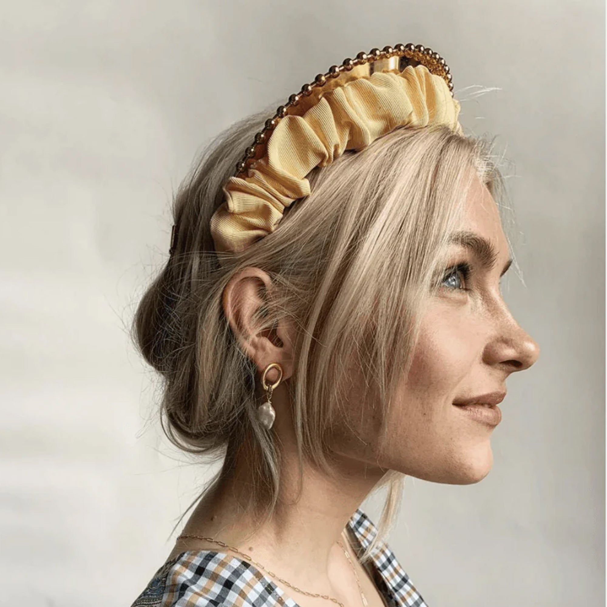 Lucia Ballchain Wide Crown Headband