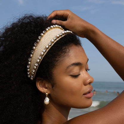 Samara Pearl And Crystal Headband
