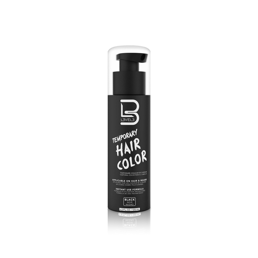 Temporary Beard Dye - Black 100ml