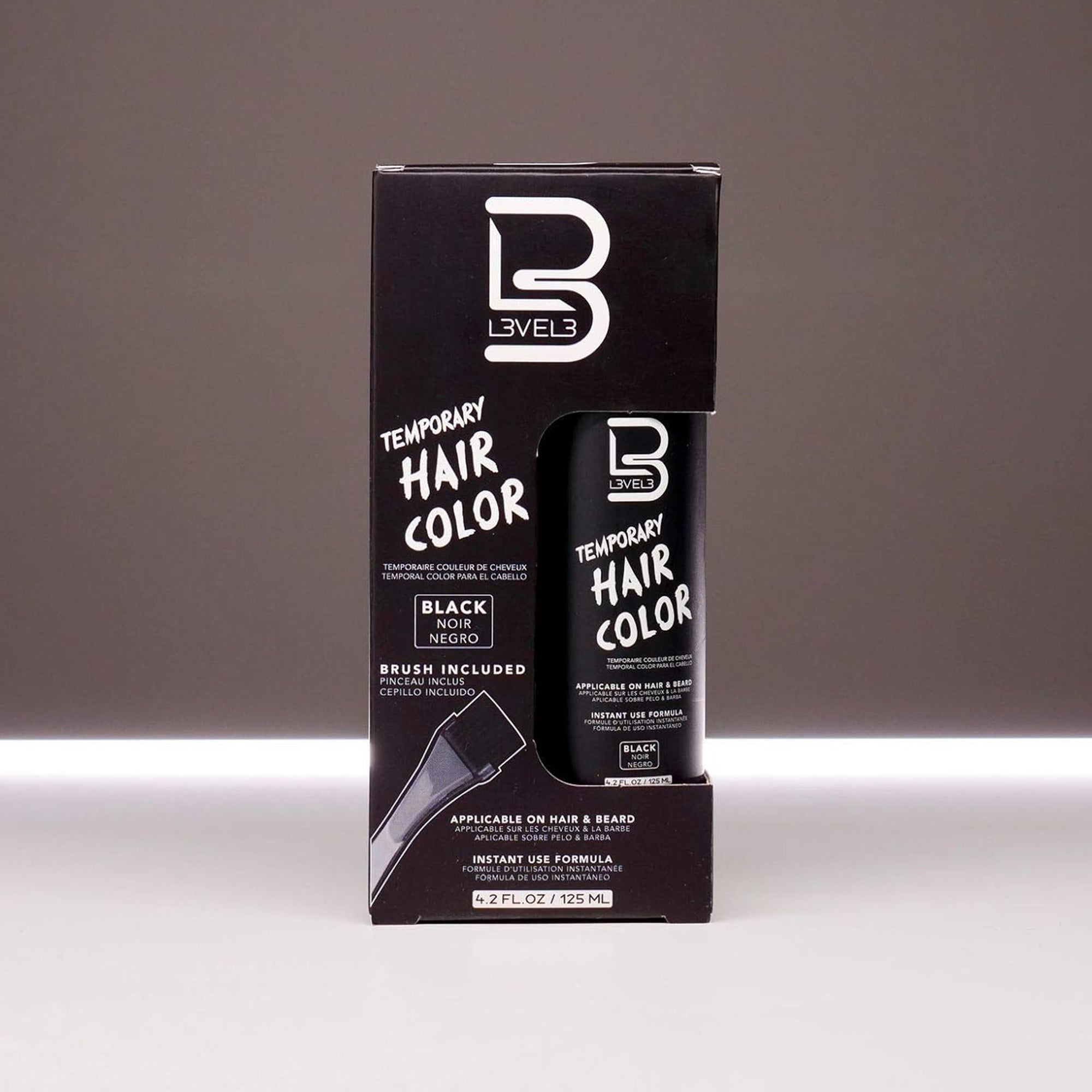 Temporary Beard Dye - Black 100ml