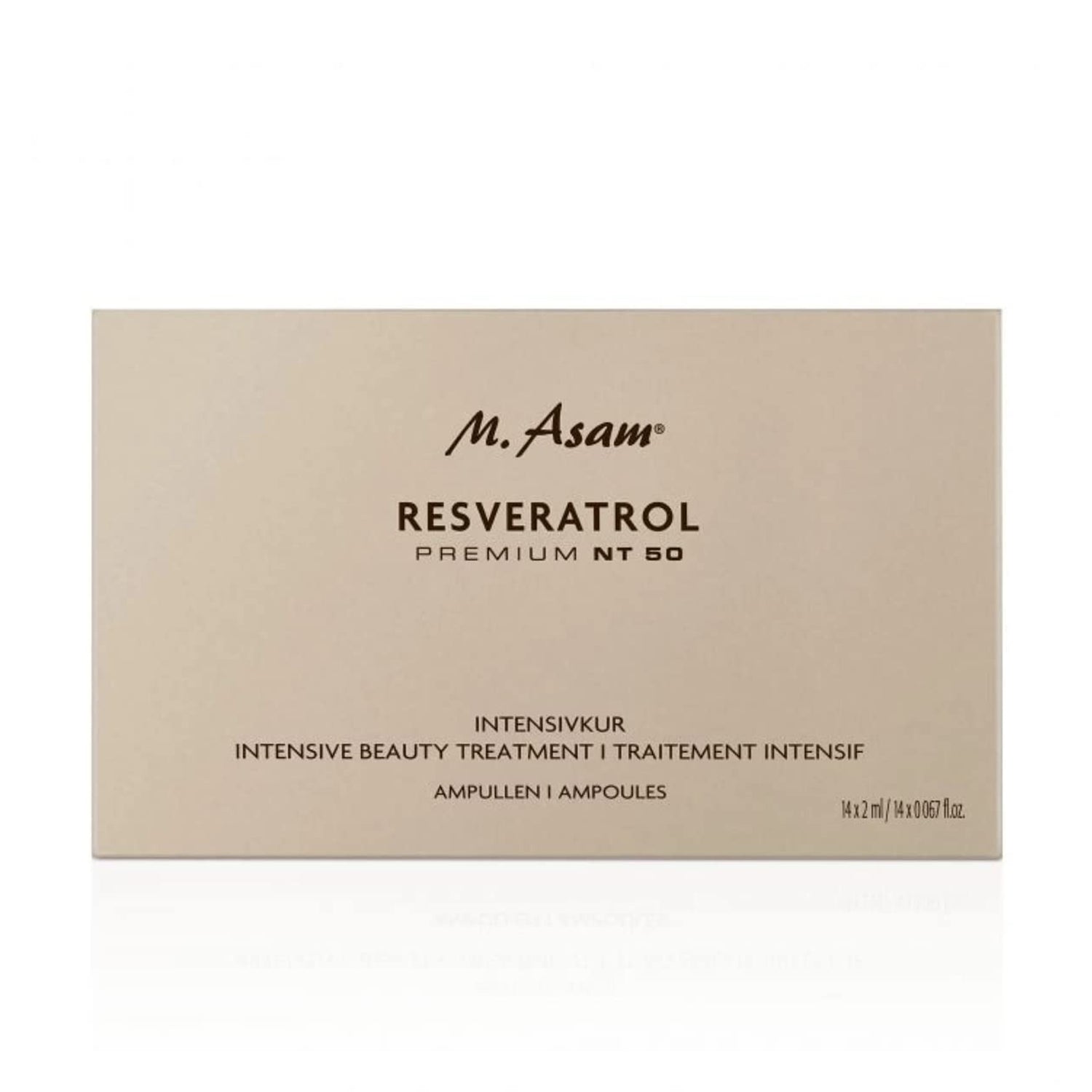 Resveratrol Premium Nt50 Ampoule Treatment 2 Weeks