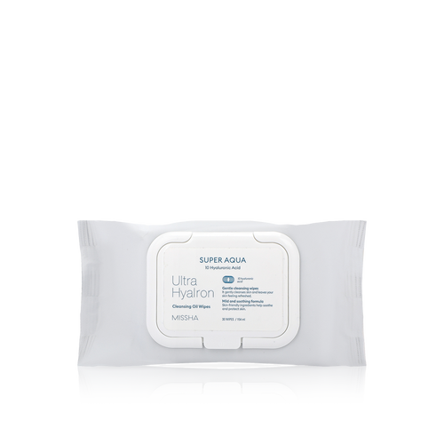 Super Aqua Ultra Hyalron Cleansing Oil Wipes