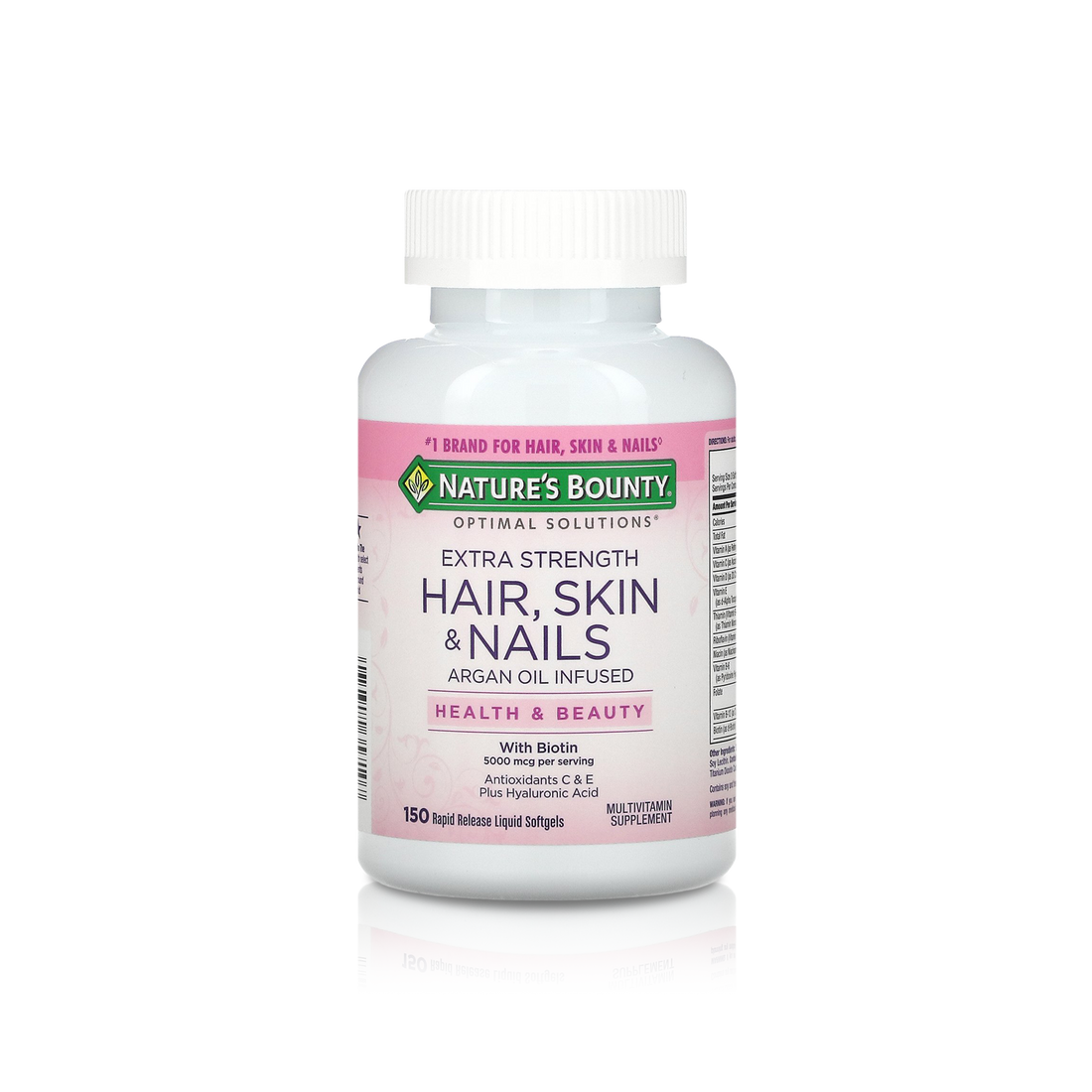 Extra Strength Hair, Skin &amp; Nails Argan Oil