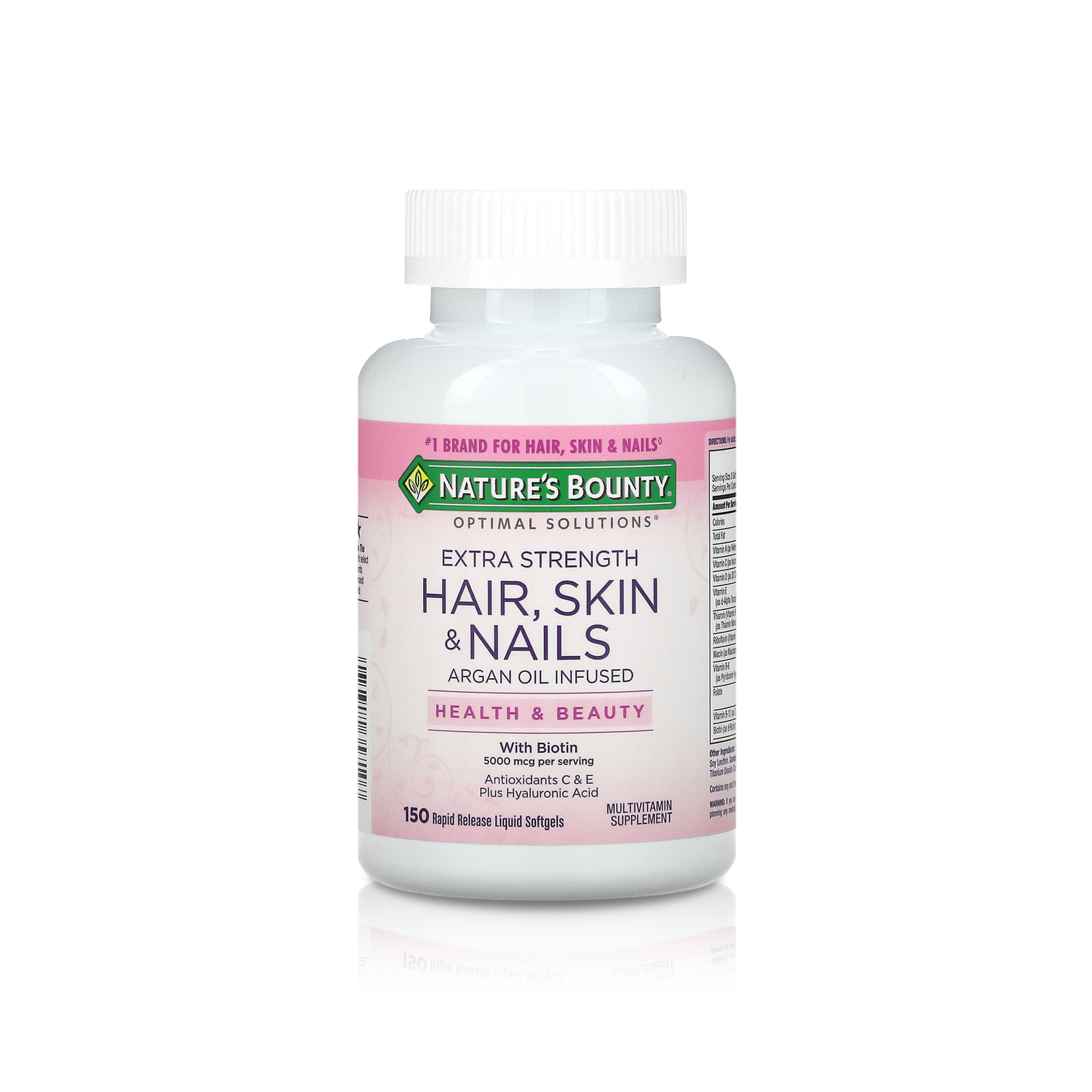 Extra Strength Hair, Skin &amp; Nails Argan Oil