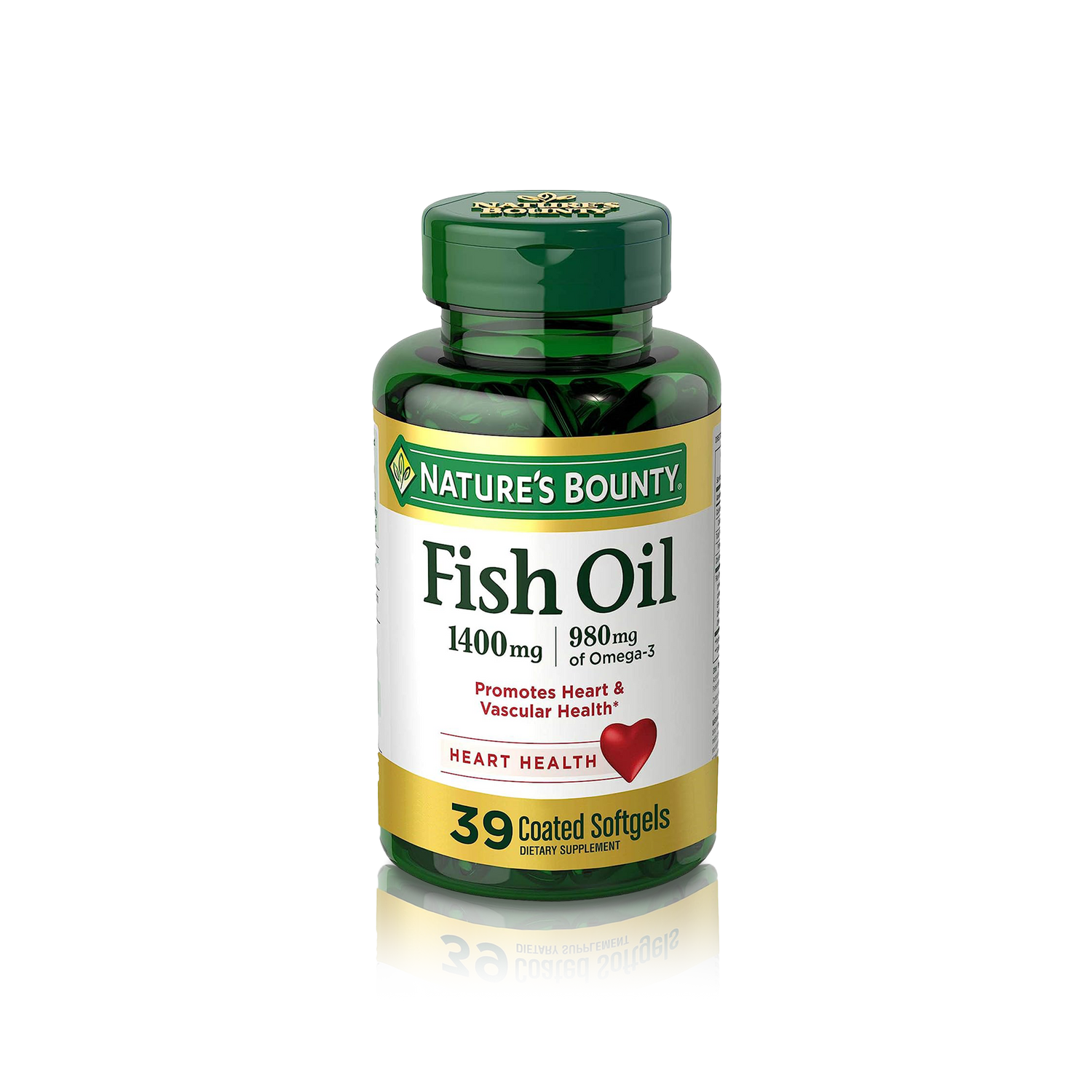 Fish Oil 1,400mg, 980mg of Omega-3