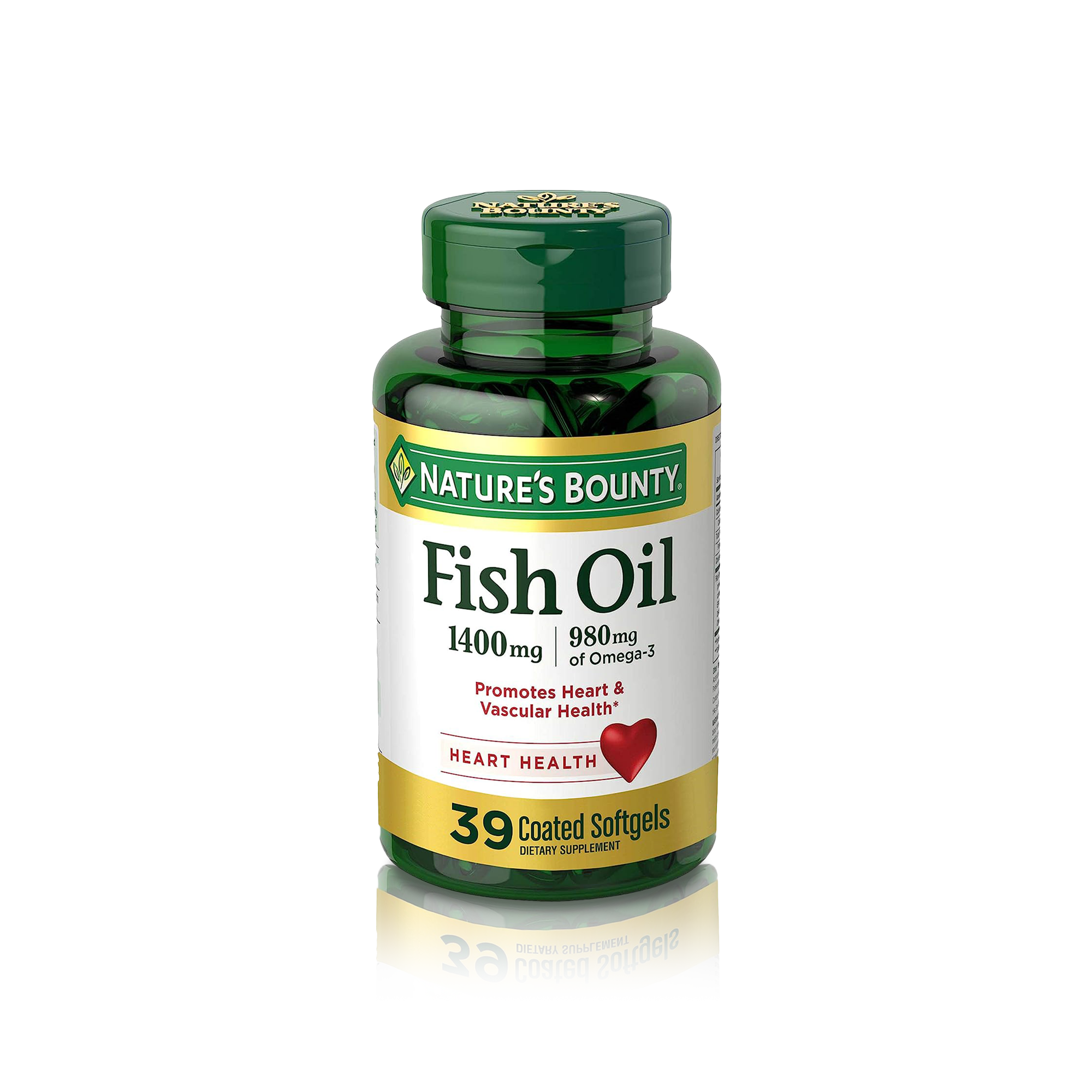 Fish Oil 1,400mg, 980mg of Omega-3