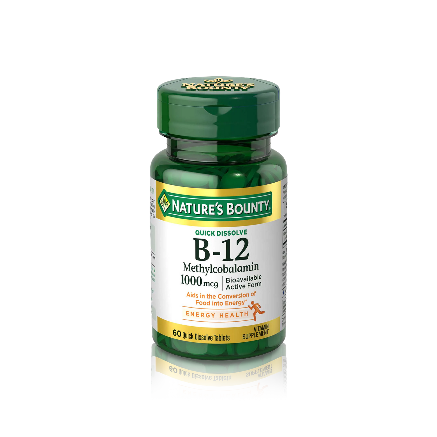 Vitamin B-12 Methylcobalamin 1,000mcg