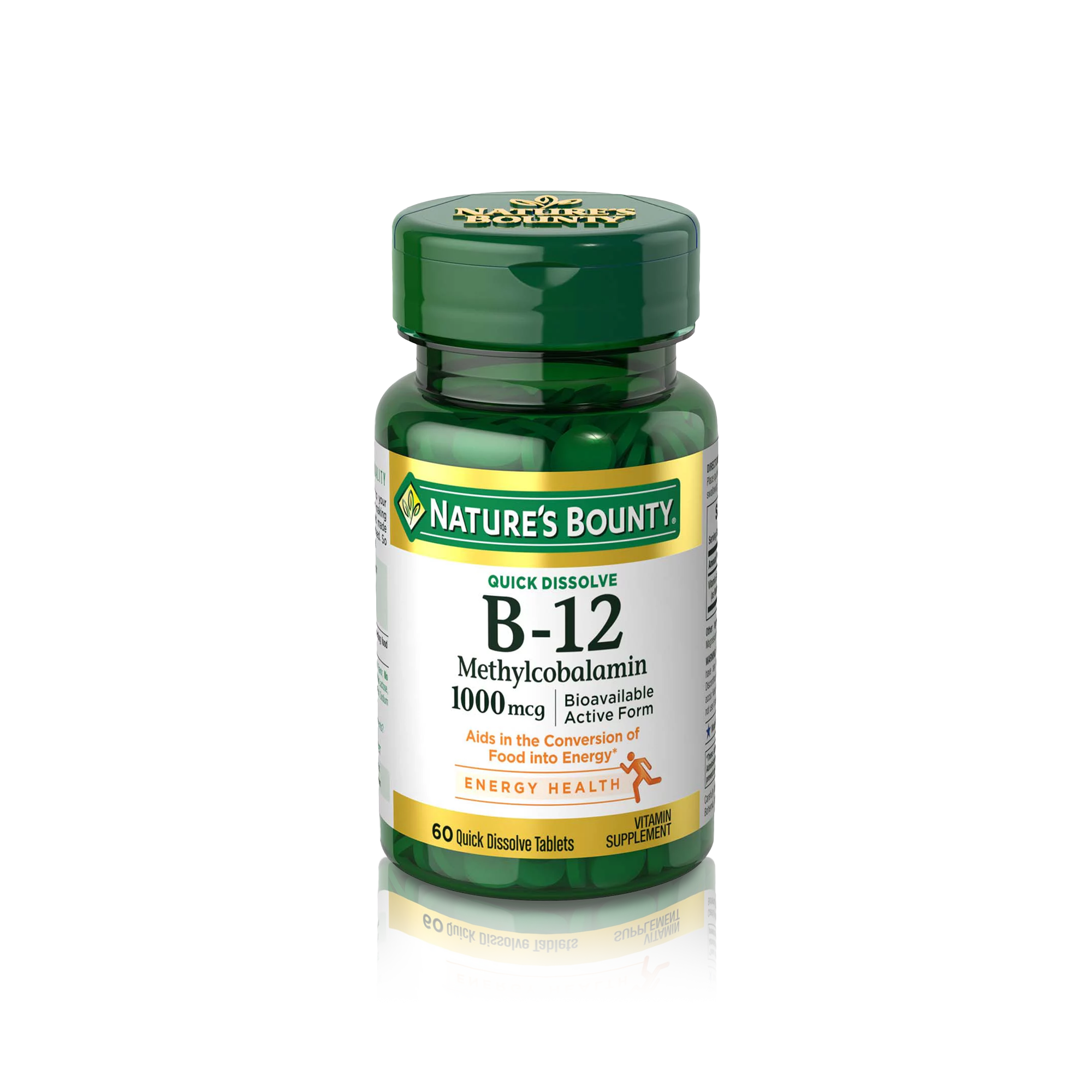 Vitamin B-12 Methylcobalamin 1,000mcg