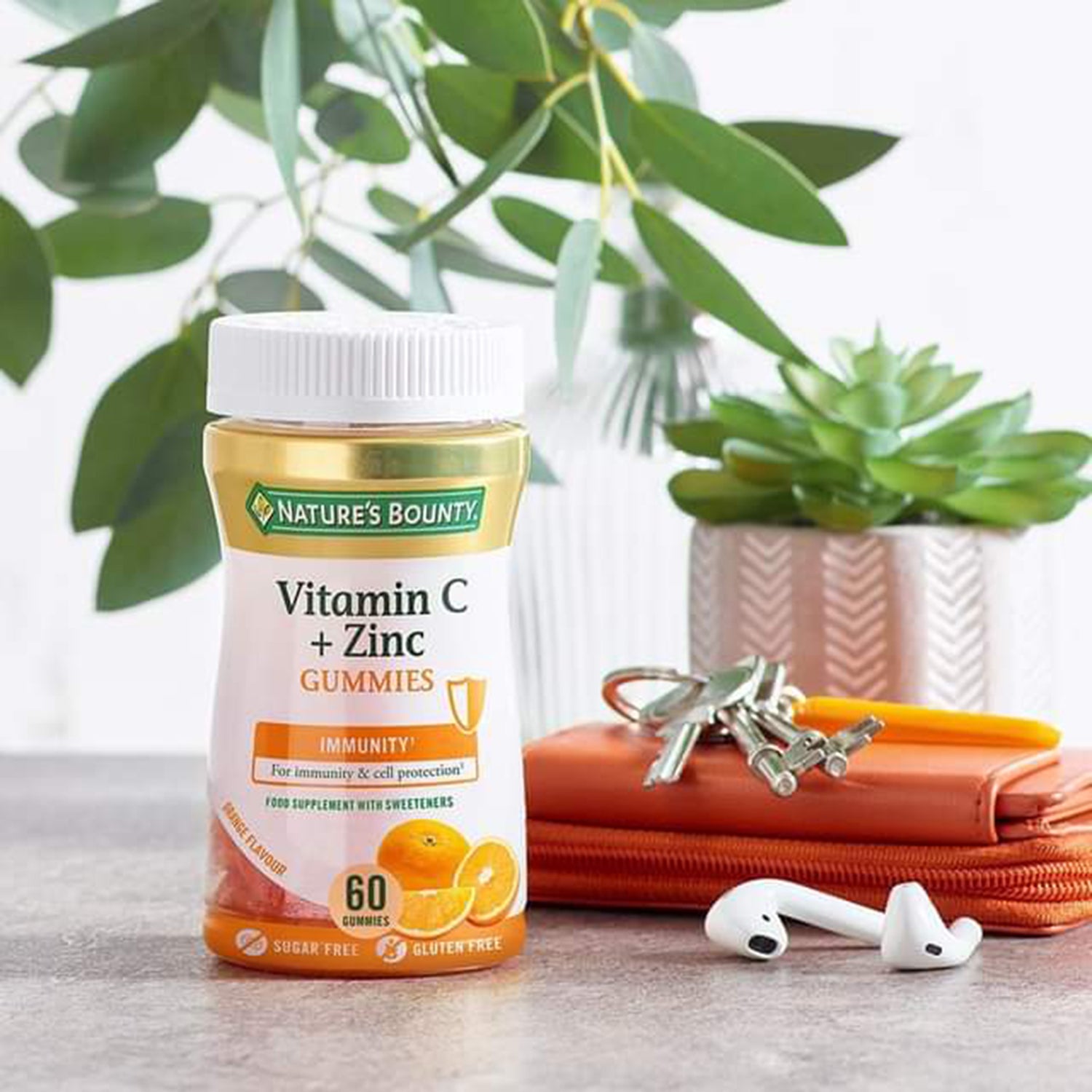 Vitamin C + Zinc Gummies - Orange