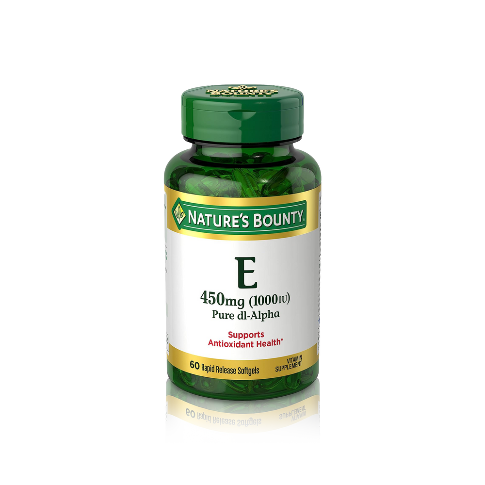 Vitamin E Pure Dl-Alpha 450 mg (1,000IU)