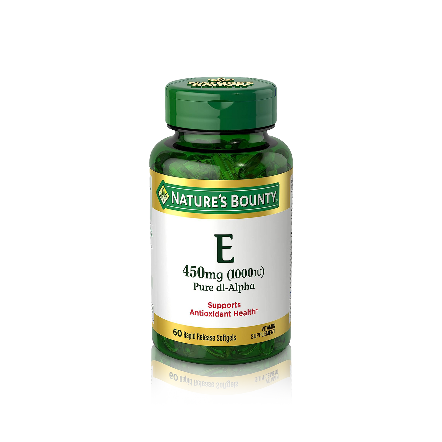 Vitamin E Pure Dl-Alpha 450 mg (1,000IU)