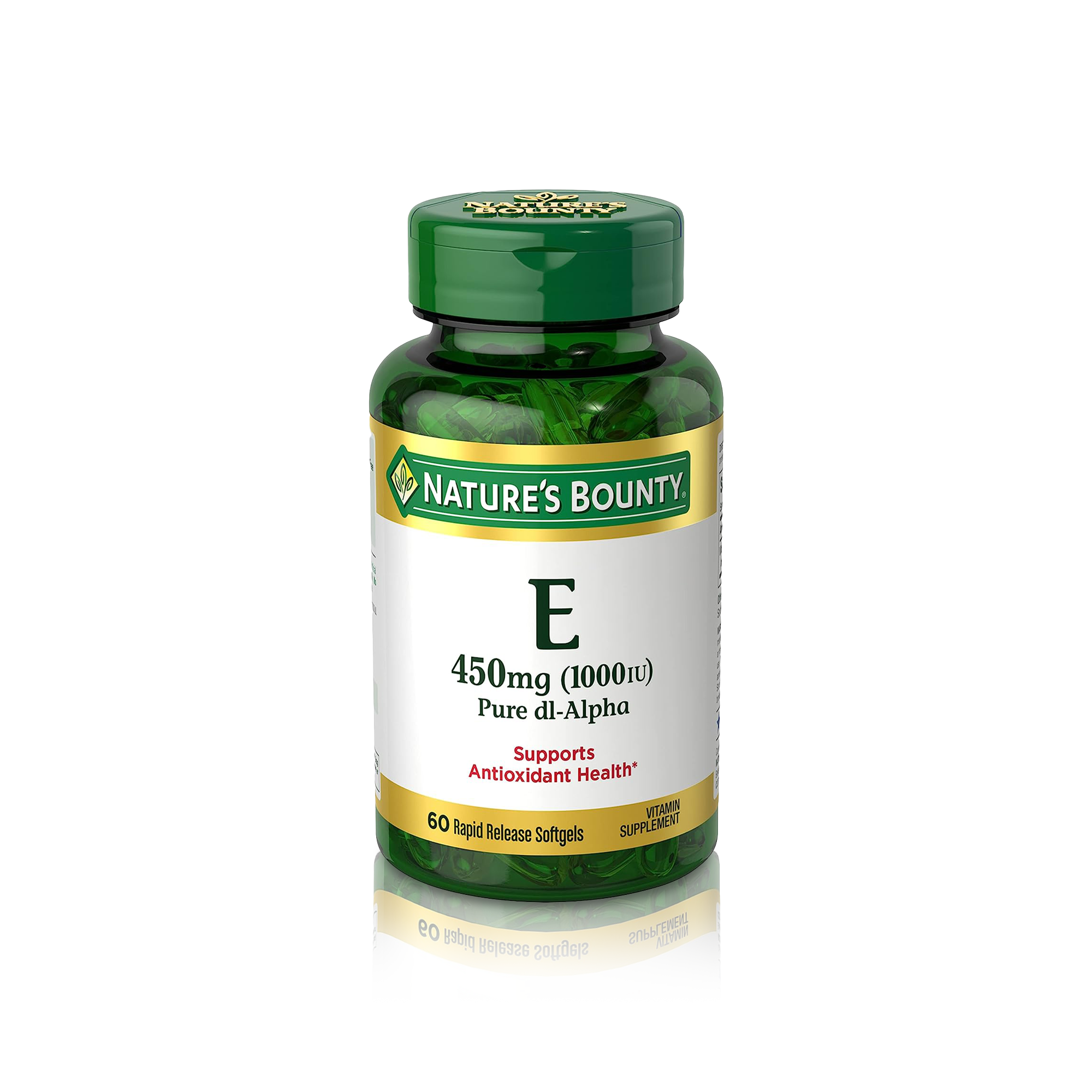 Vitamin E Pure Dl-Alpha 450 mg (1,000IU)