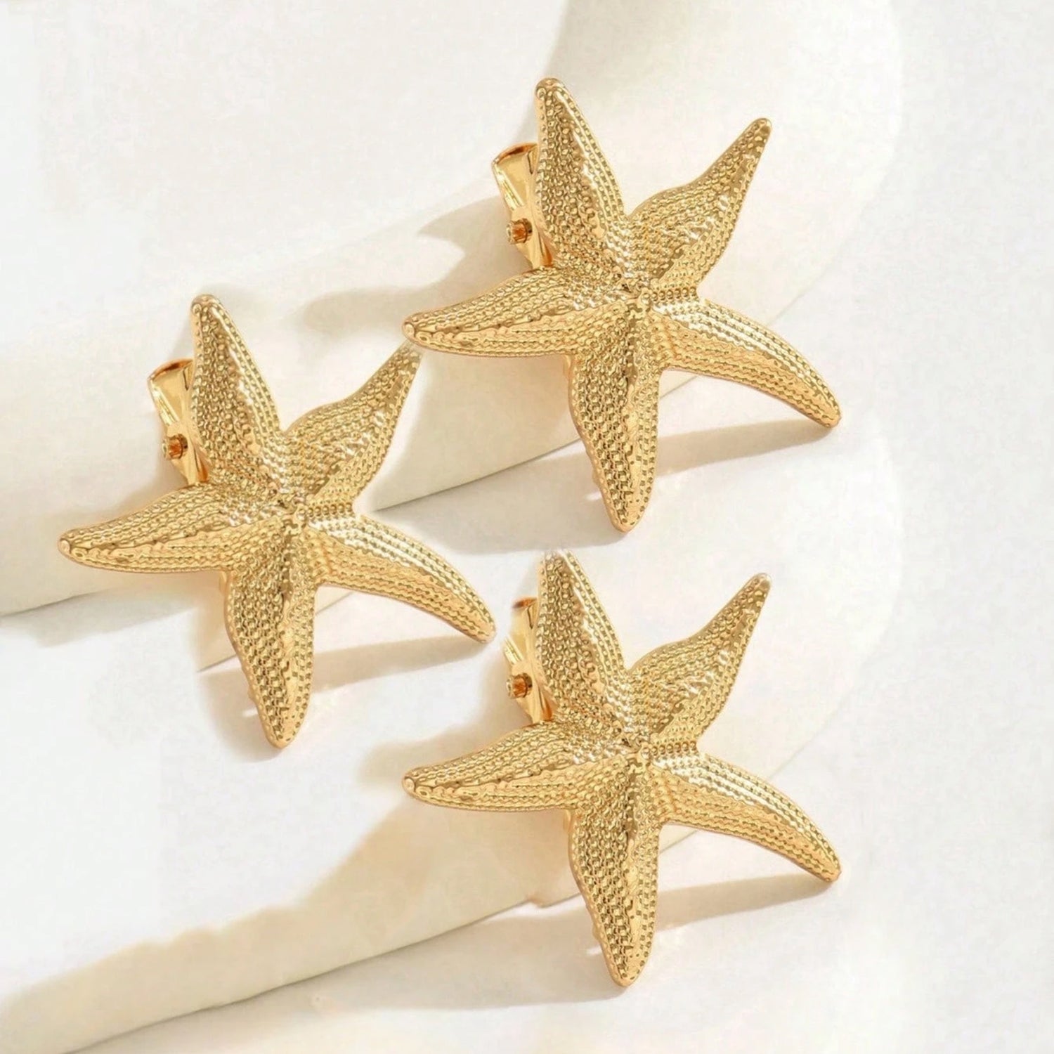 Elegant Starfish Hairpin (3pcs)