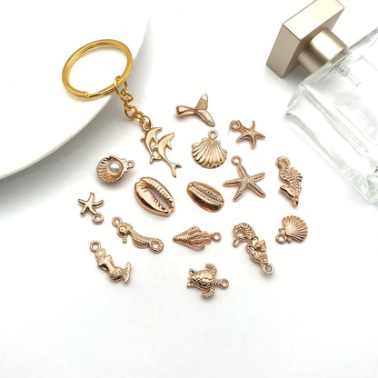 Gold Ocean Charms