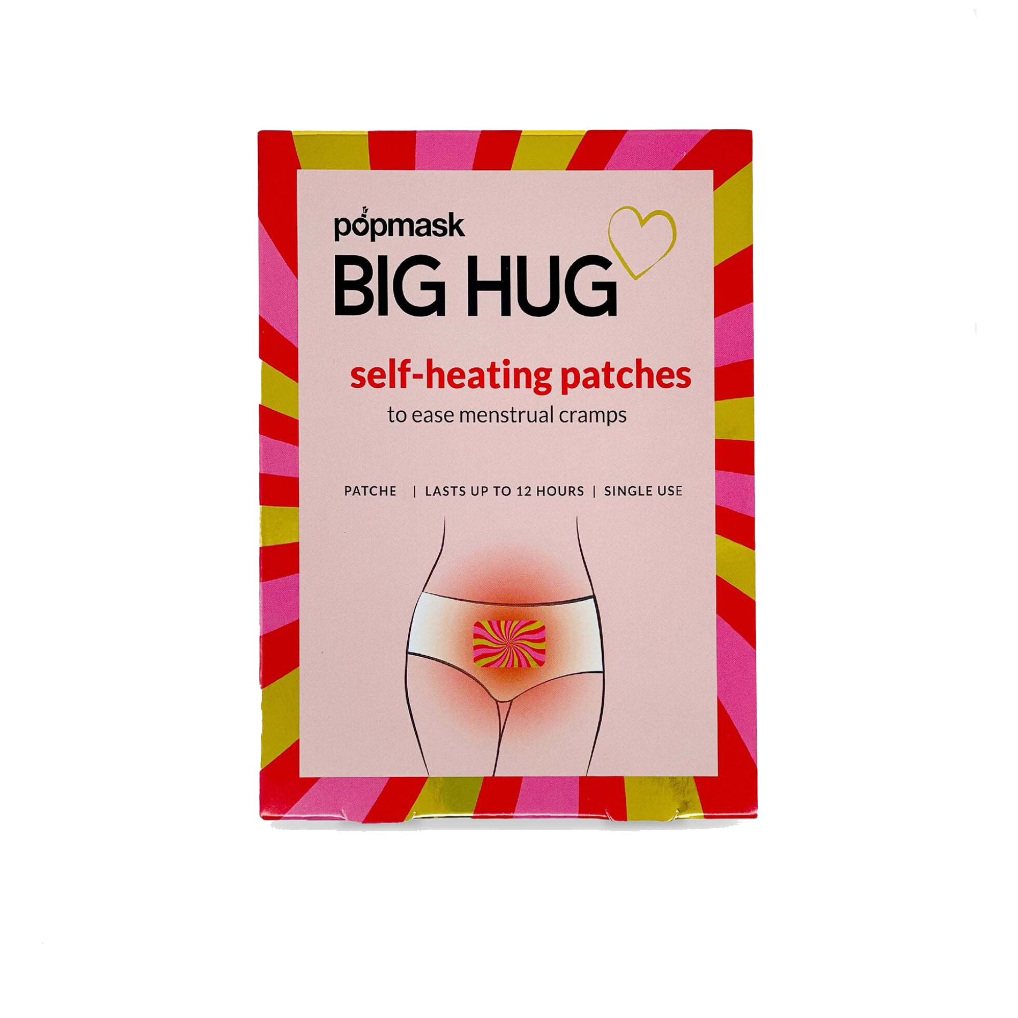Big Hug Self-Heating Patches for Cramp Relief