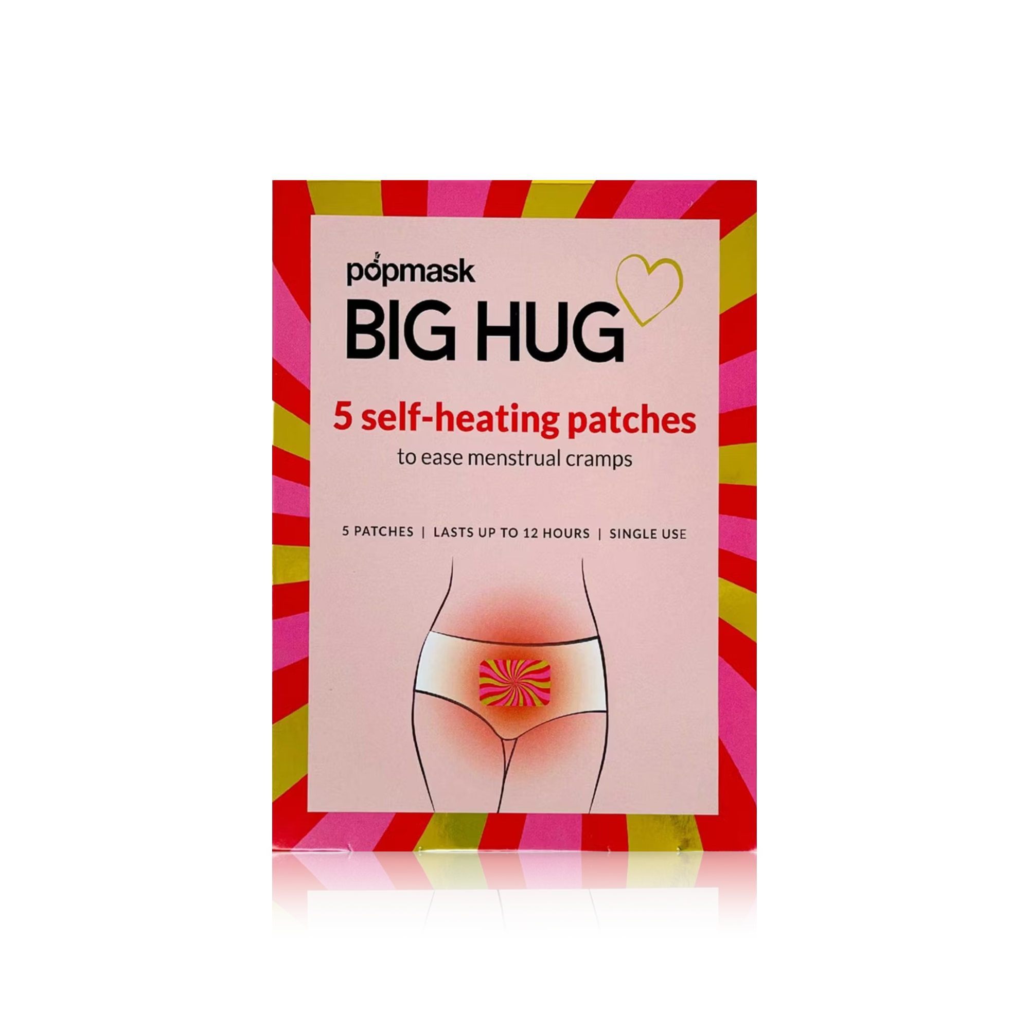 Big Hug Self-Heating Patches for Cramp Relief