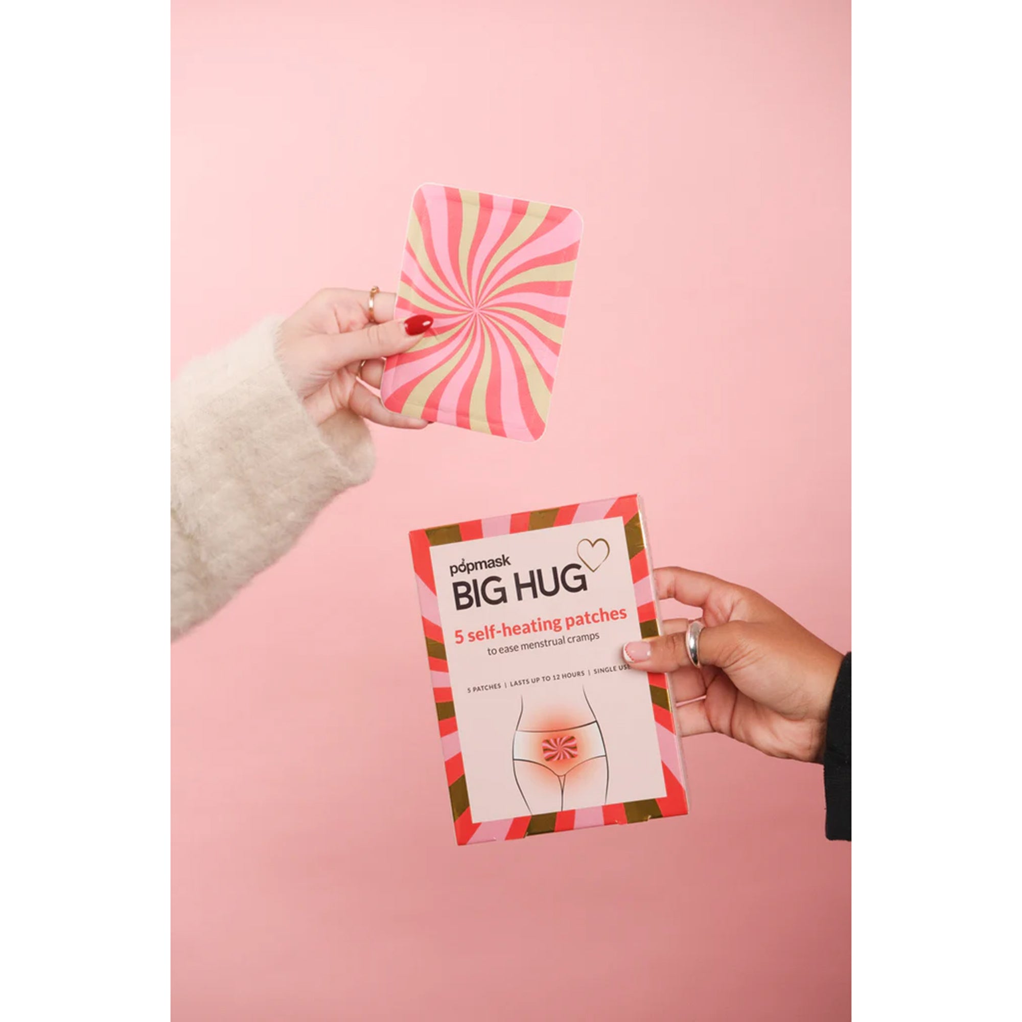 Big Hug Self-Heating Patches for Cramp Relief