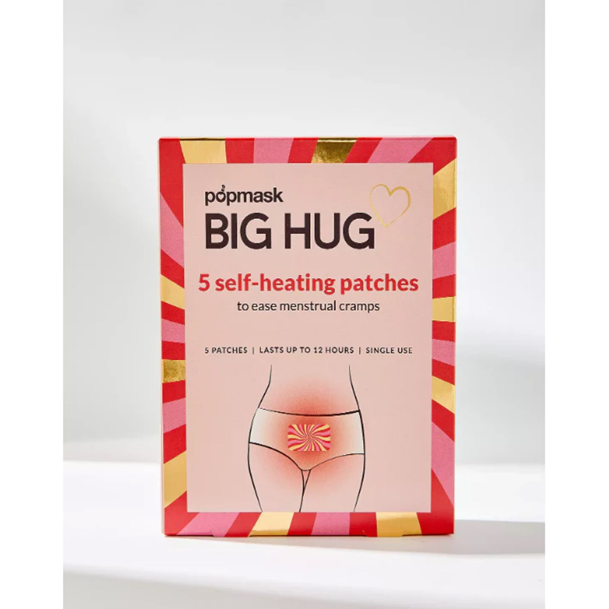 Big Hug Self-Heating Patches for Cramp Relief